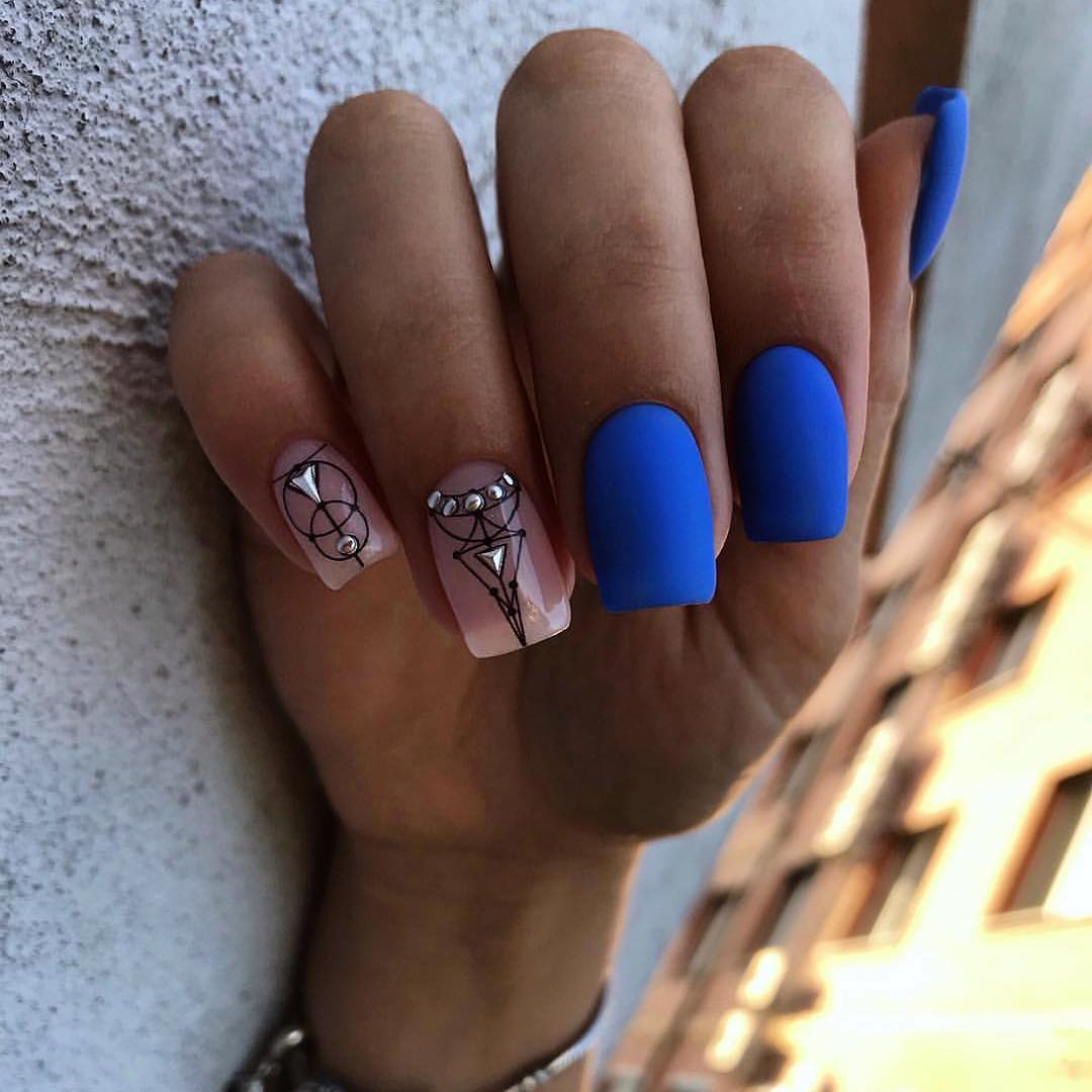 110+ Nail Art Designs and Ideas 2019 images 84