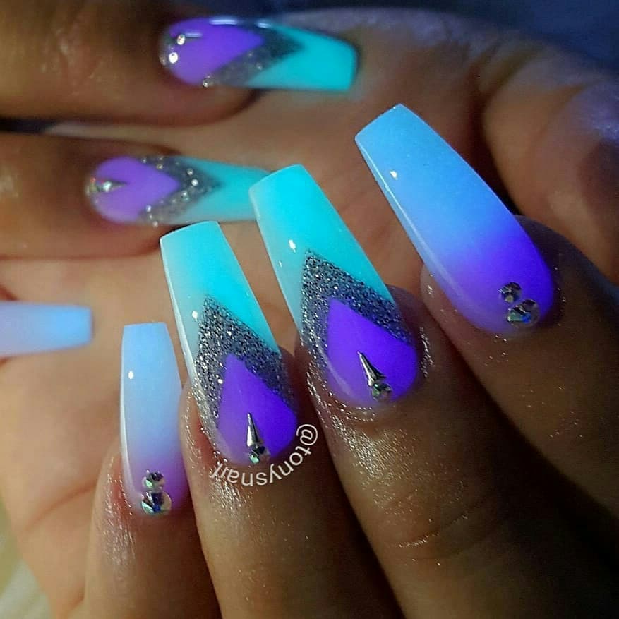 110+ Nail Art Designs and Ideas 2019 images 86