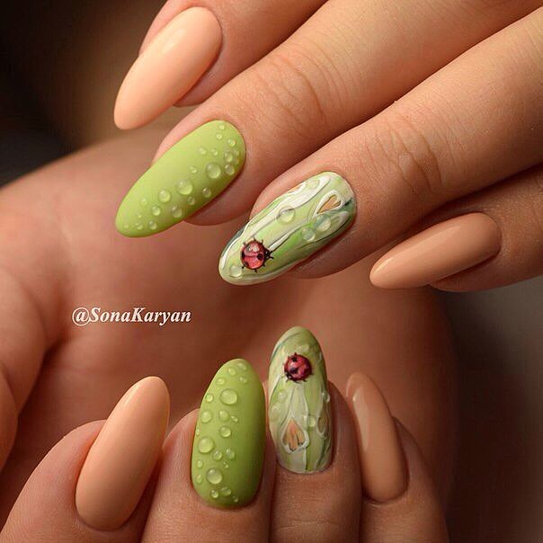 110+ Nail Art Designs and Ideas 2019 images 97