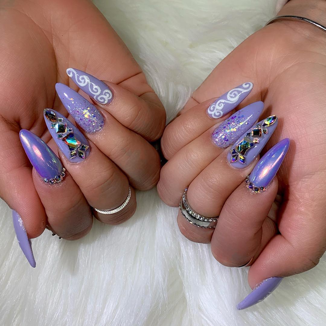 100+ Summer Nail Designs That Will Make You Excited images 69