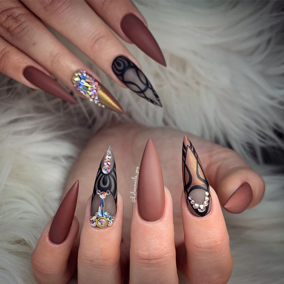 40 Cute Autumn Nail Designs You'll Want to Try images 23