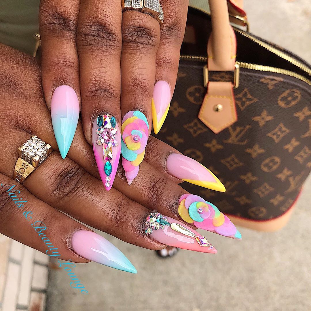 40+ Hottest Nail Art Designs Trends for Fall 2019 images 13