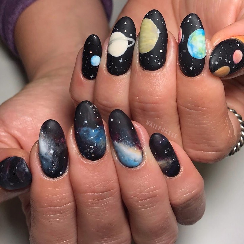 40+ Hottest Nail Art Designs Trends for Fall 2019 images 27