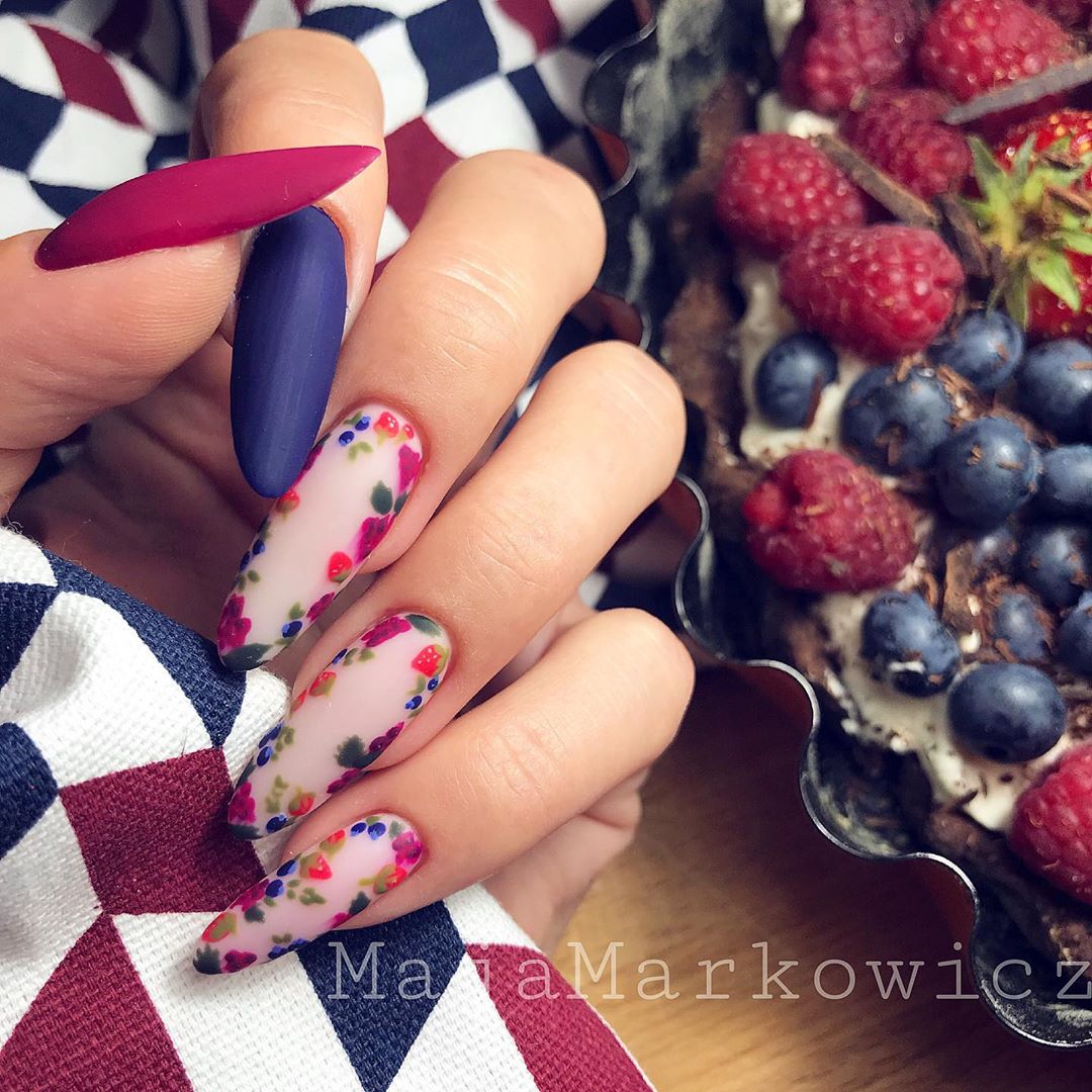 40+ Hottest Nail Art Designs Trends for Fall 2019 images 29