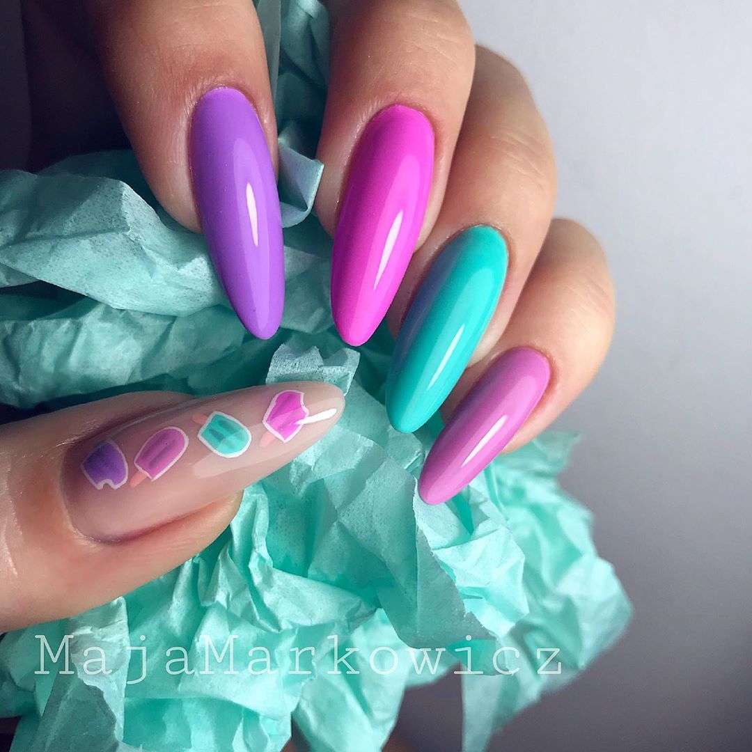 40+ Hottest Nail Art Designs Trends for Fall 2019 images 33