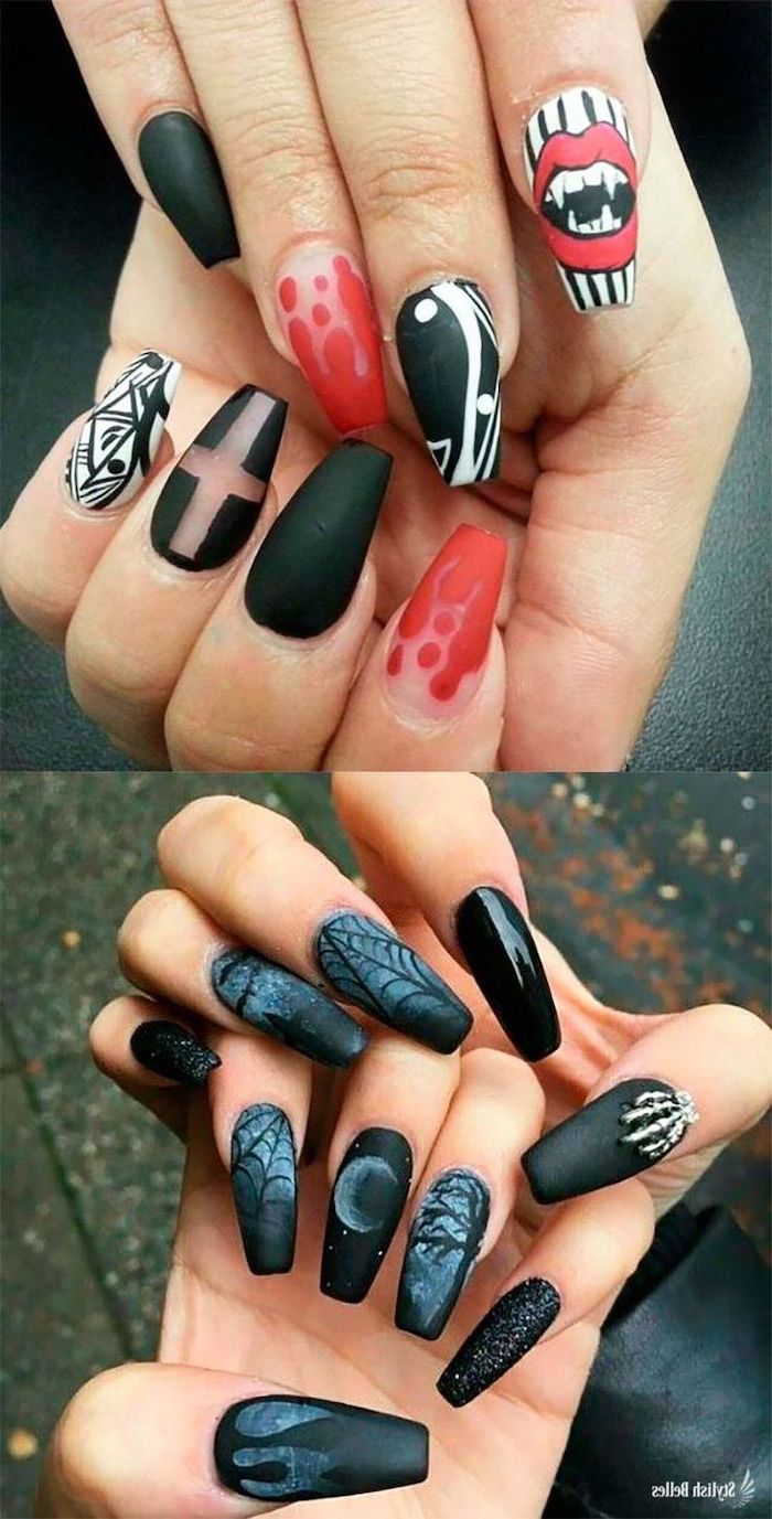 100+ Halloween Manicures You Need to See (and Try) images 47