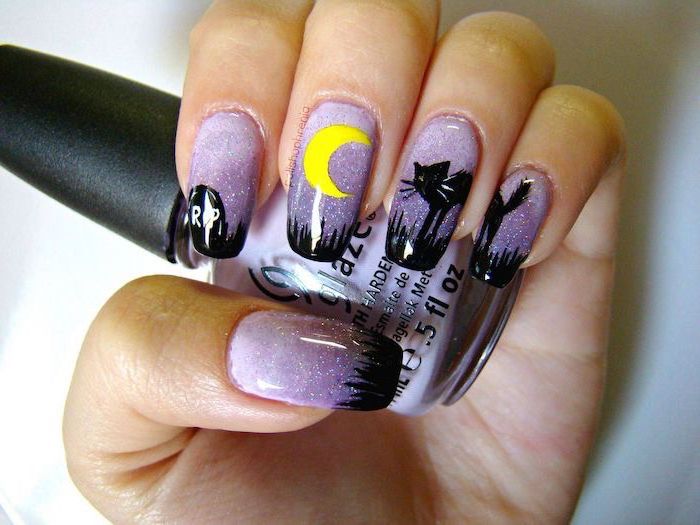 100+ Halloween Manicures You Need to See (and Try) images 64