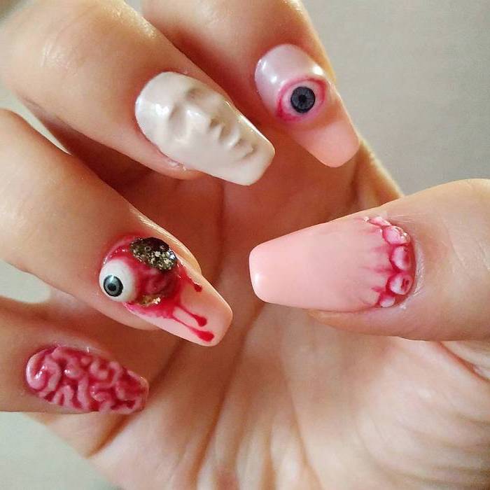 100+ Halloween Manicures You Need to See (and Try) images 71