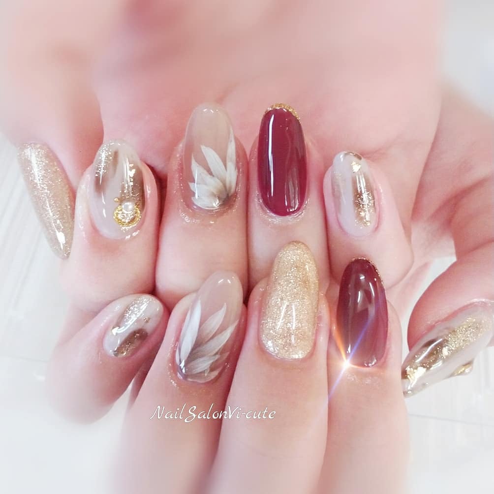 50 Nail Art Designs to Try Fall 2019 images 5