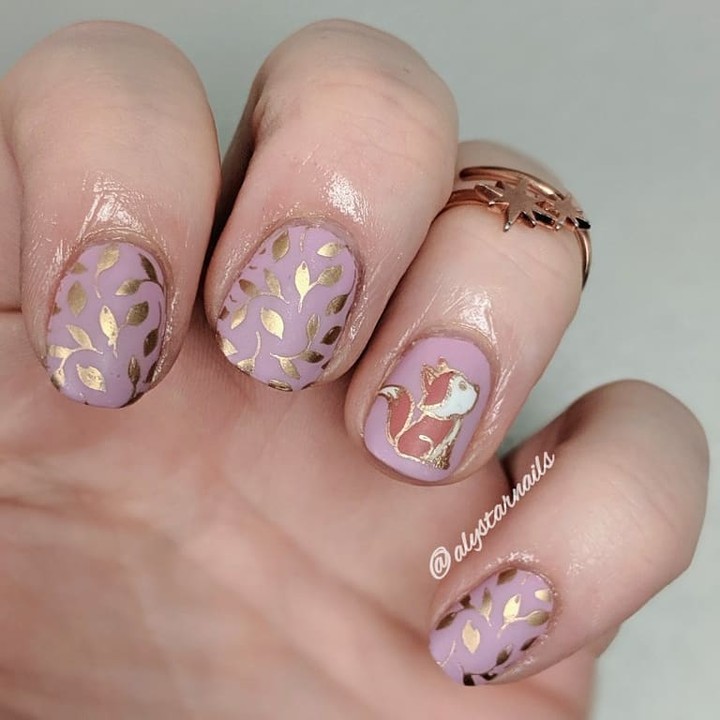 50 Nail Art Designs to Try Fall 2019 images 10