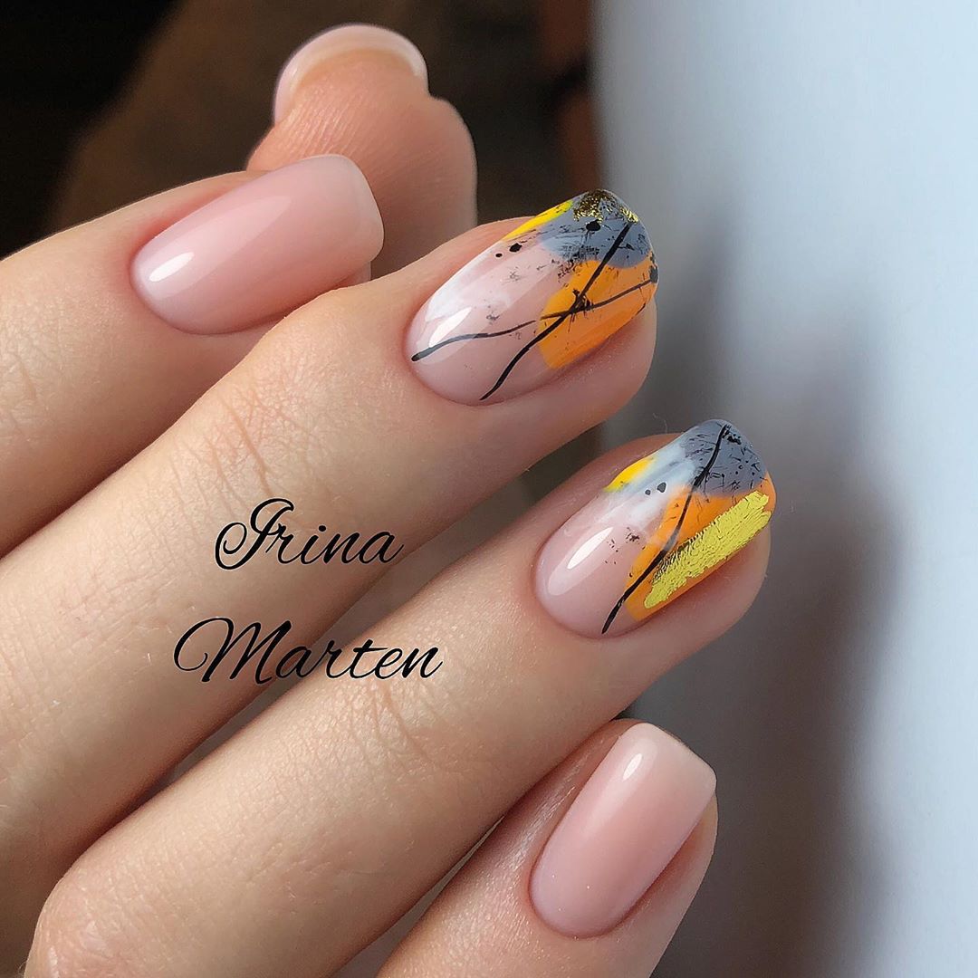 50 Nail Art Designs to Try Fall 2019 images 20