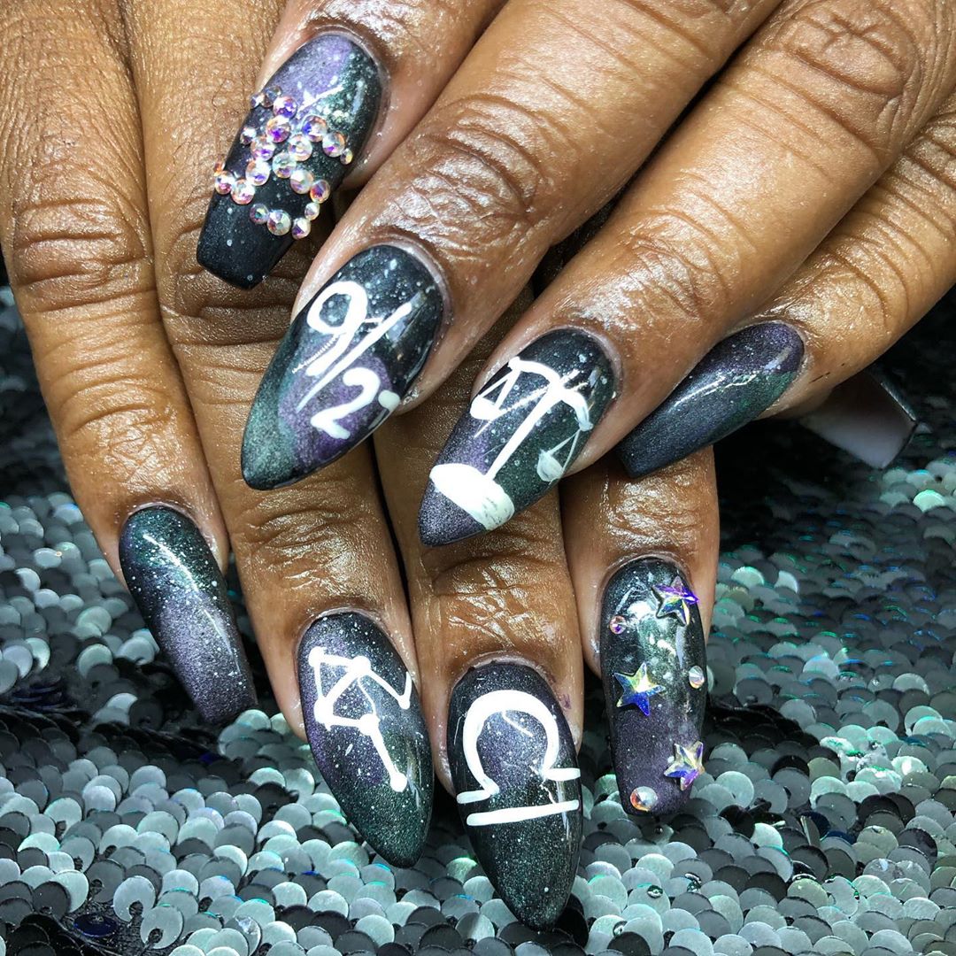 50 Nail Art Designs to Try Fall 2019 images 30