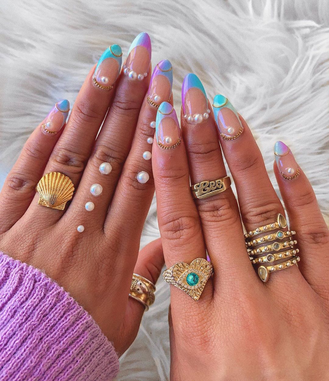 50 Nail Art Designs to Try Fall 2019 images 40