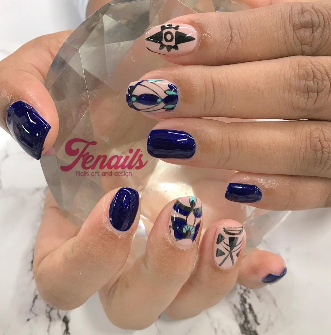 50 Nail Art Designs to Try Fall 2019 images 47