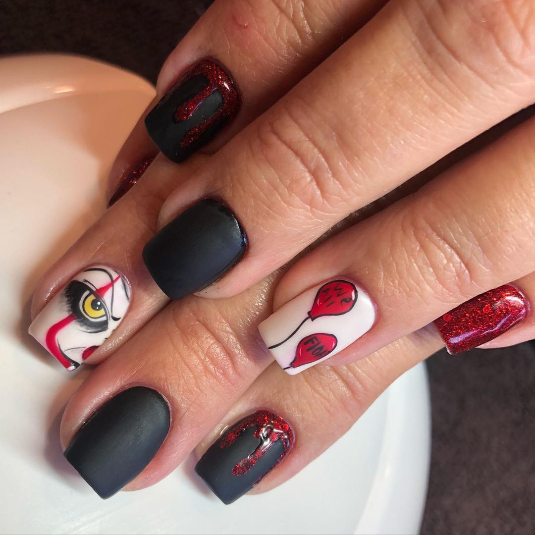 60 The Most Wonderful And Convenient Coffin Nail Designs 2019 images 30