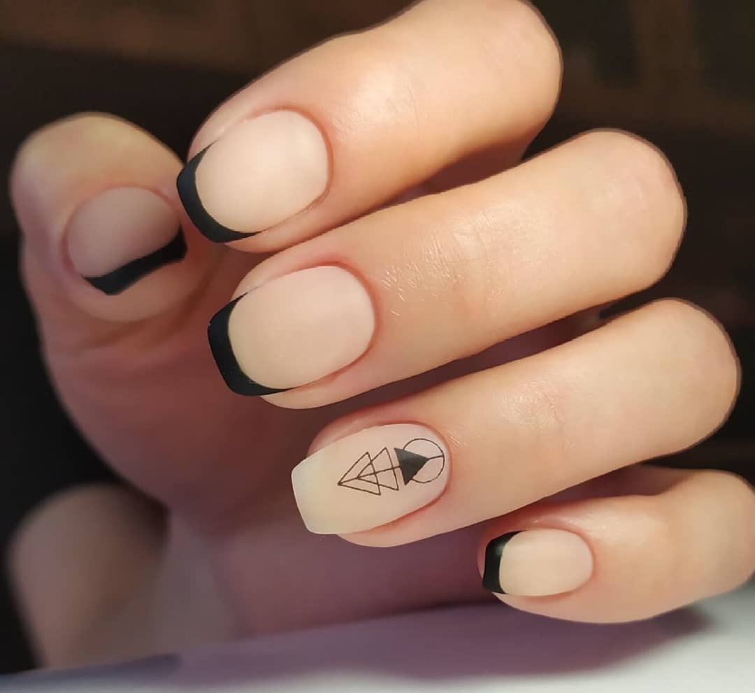 60 The Most Wonderful And Convenient Coffin Nail Designs 2019 images 35