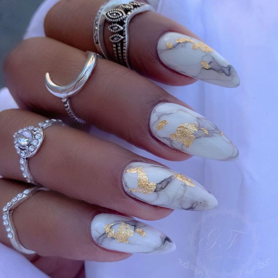 60 The Most Wonderful And Convenient Coffin Nail Designs 2019 images 55