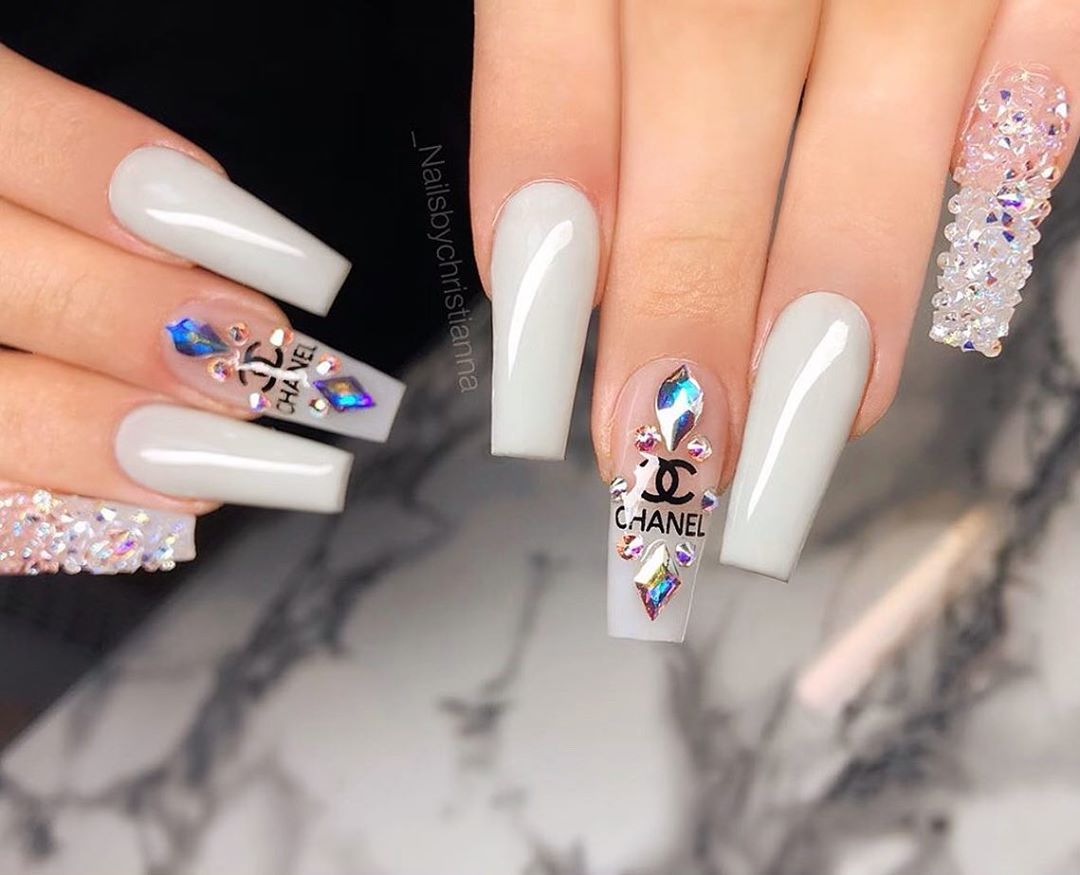 70 Winter Nail Art Ideas Cooler Than The Weather images 11