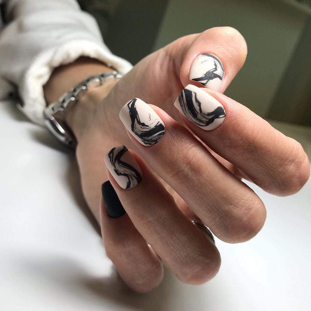 70 Winter Nail Art Ideas Cooler Than The Weather images 38