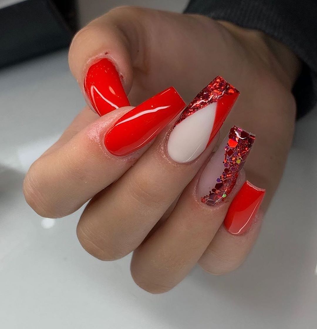 20+ Festive Christmas Nail Art Designs Ideas images 6