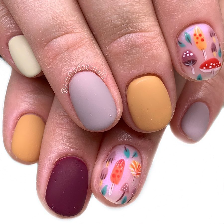 50+ Cute And Colorful Fruit Nail Designs For 2020 images 25