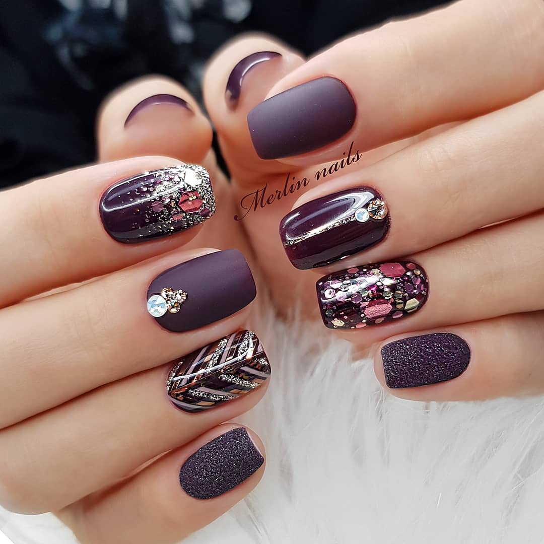 Latest Nail Trends for Winter 2020 – Nail Art Design Ideas for 2020 images 38