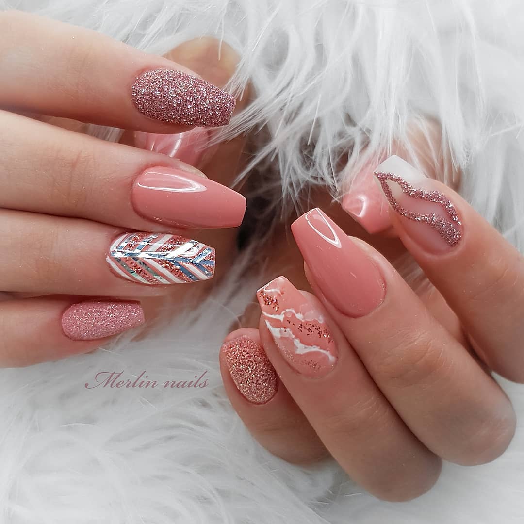 Latest Nail Trends for Winter 2020 – Nail Art Design Ideas for 2020 images 92