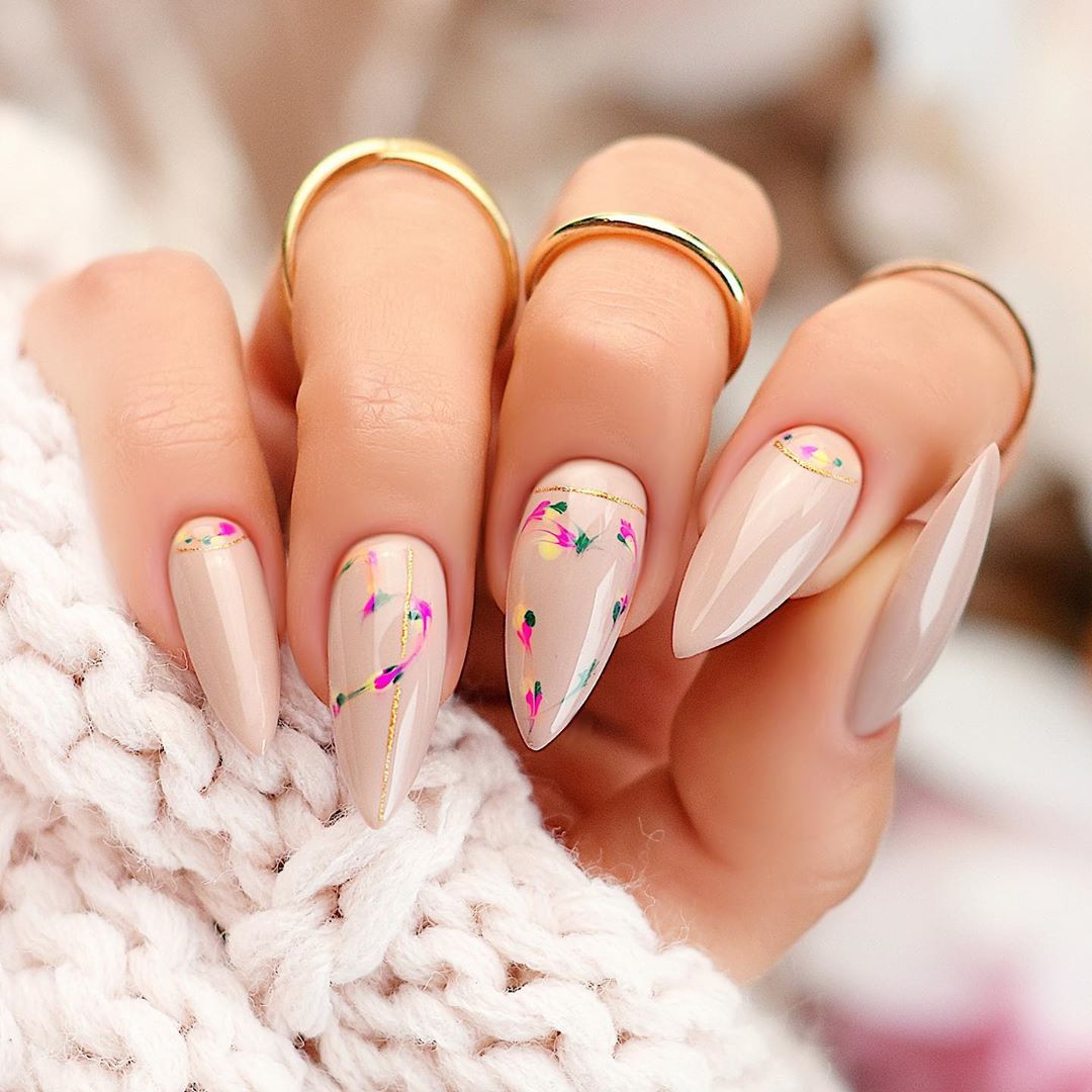 110 Valentine’s Day Nail Designs Ideas That Are Anything but Cheesy in 2020 images 1