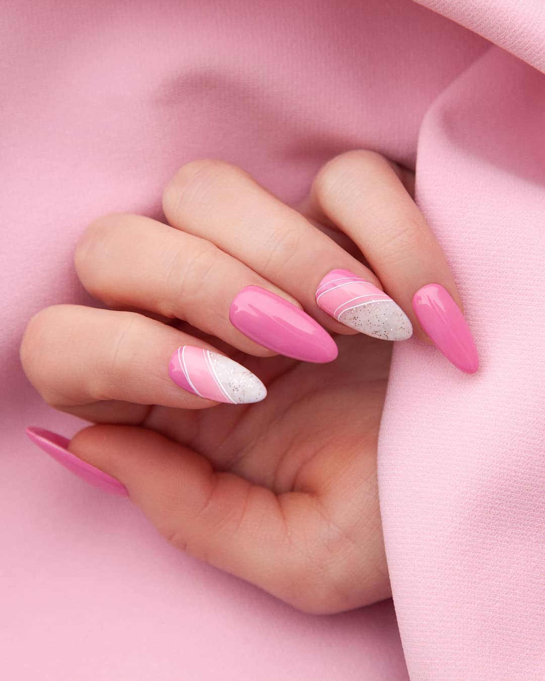 110 Valentine’s Day Nail Designs Ideas That Are Anything but Cheesy in 2020 images 2