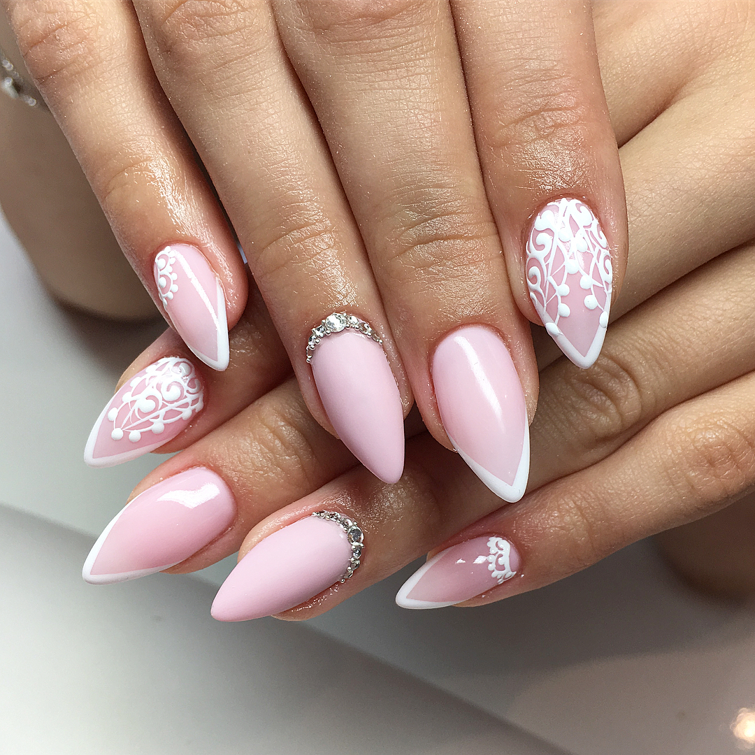 110 Valentine’s Day Nail Designs Ideas That Are Anything but Cheesy in 2020 images 7