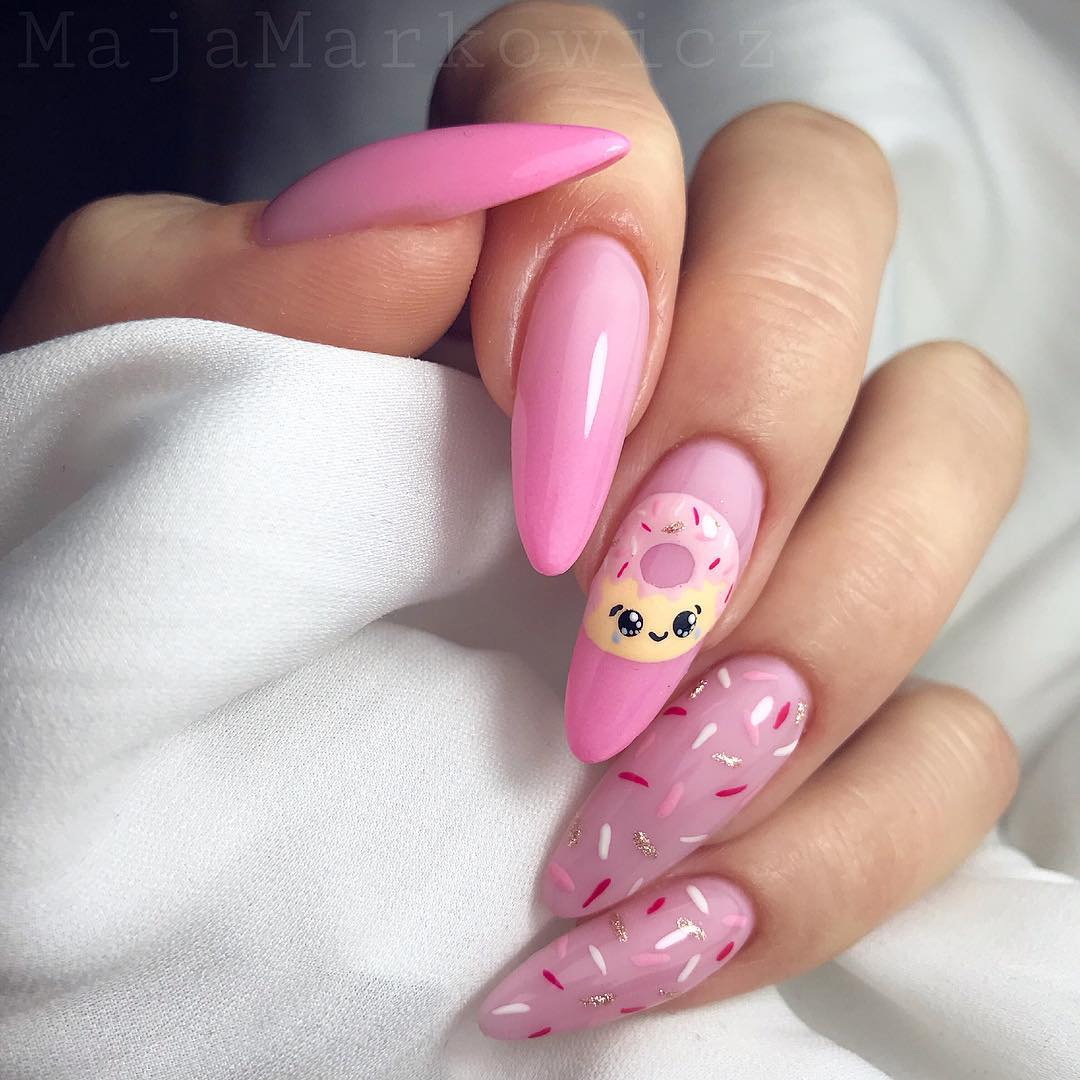 110 Valentine’s Day Nail Designs Ideas That Are Anything but Cheesy in 2020 images 13