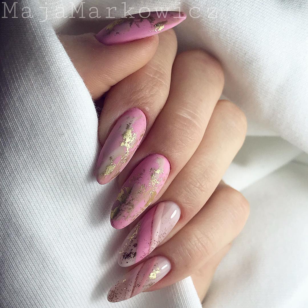 110 Valentine’s Day Nail Designs Ideas That Are Anything but Cheesy in 2020 images 15