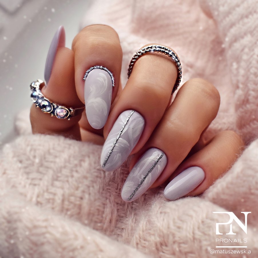 110 Valentine’s Day Nail Designs Ideas That Are Anything but Cheesy in 2020 images 61