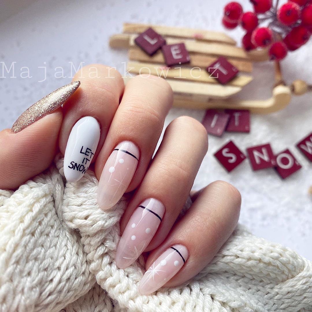 110 Valentine’s Day Nail Designs Ideas That Are Anything but Cheesy in 2020 images 68