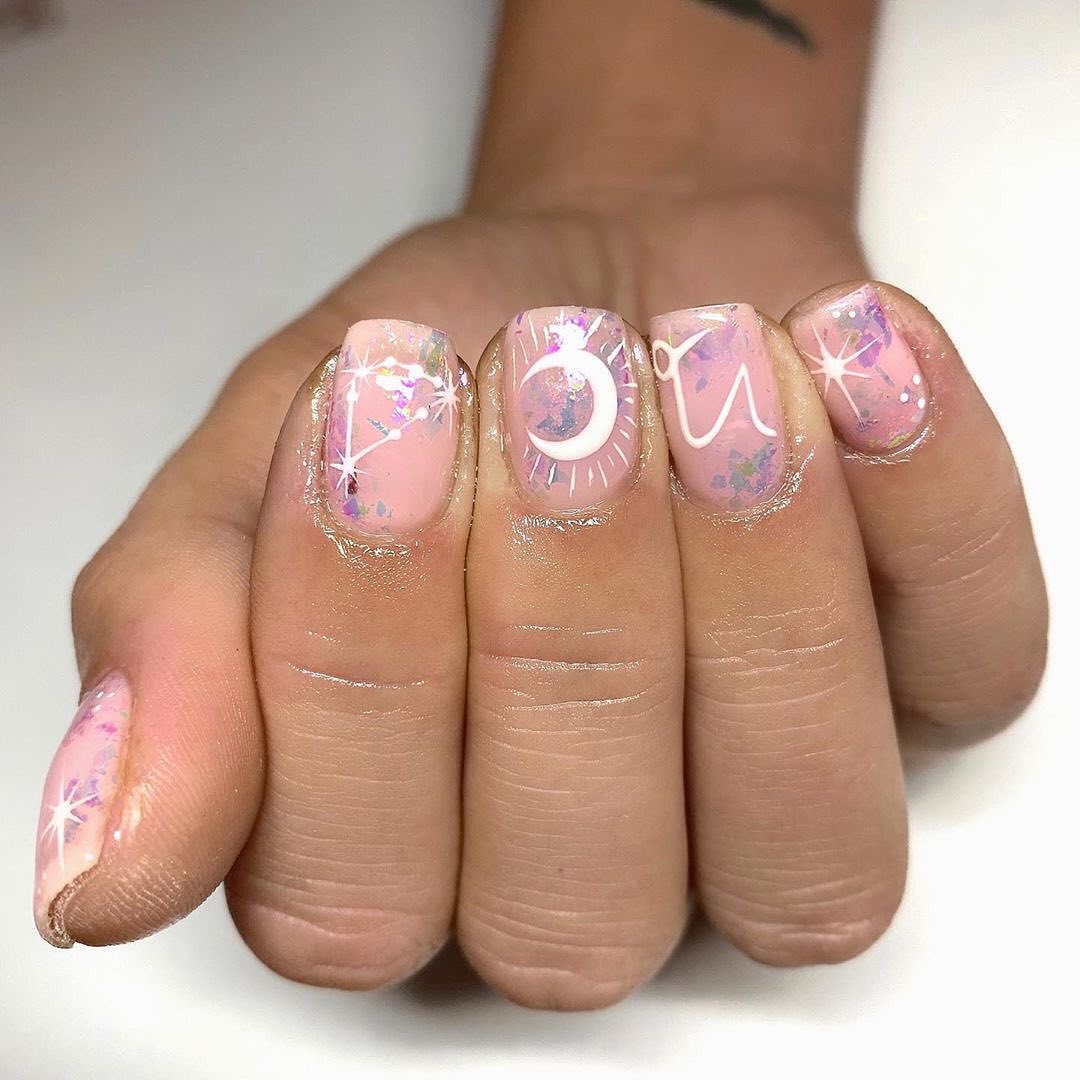 110 Valentine’s Day Nail Designs Ideas That Are Anything but Cheesy in 2020 images 88