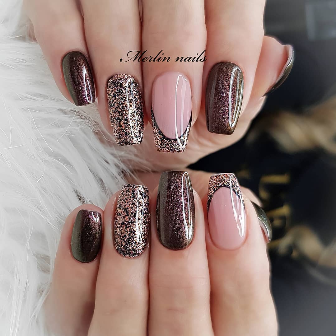 50 Sultry Burgundy Nail Ideas to Bring out Your Inner Sexy images 15