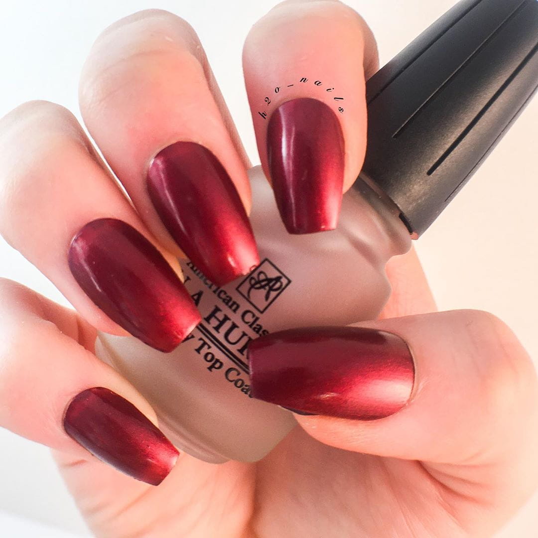 50 Sultry Burgundy Nail Ideas to Bring out Your Inner Sexy images 29