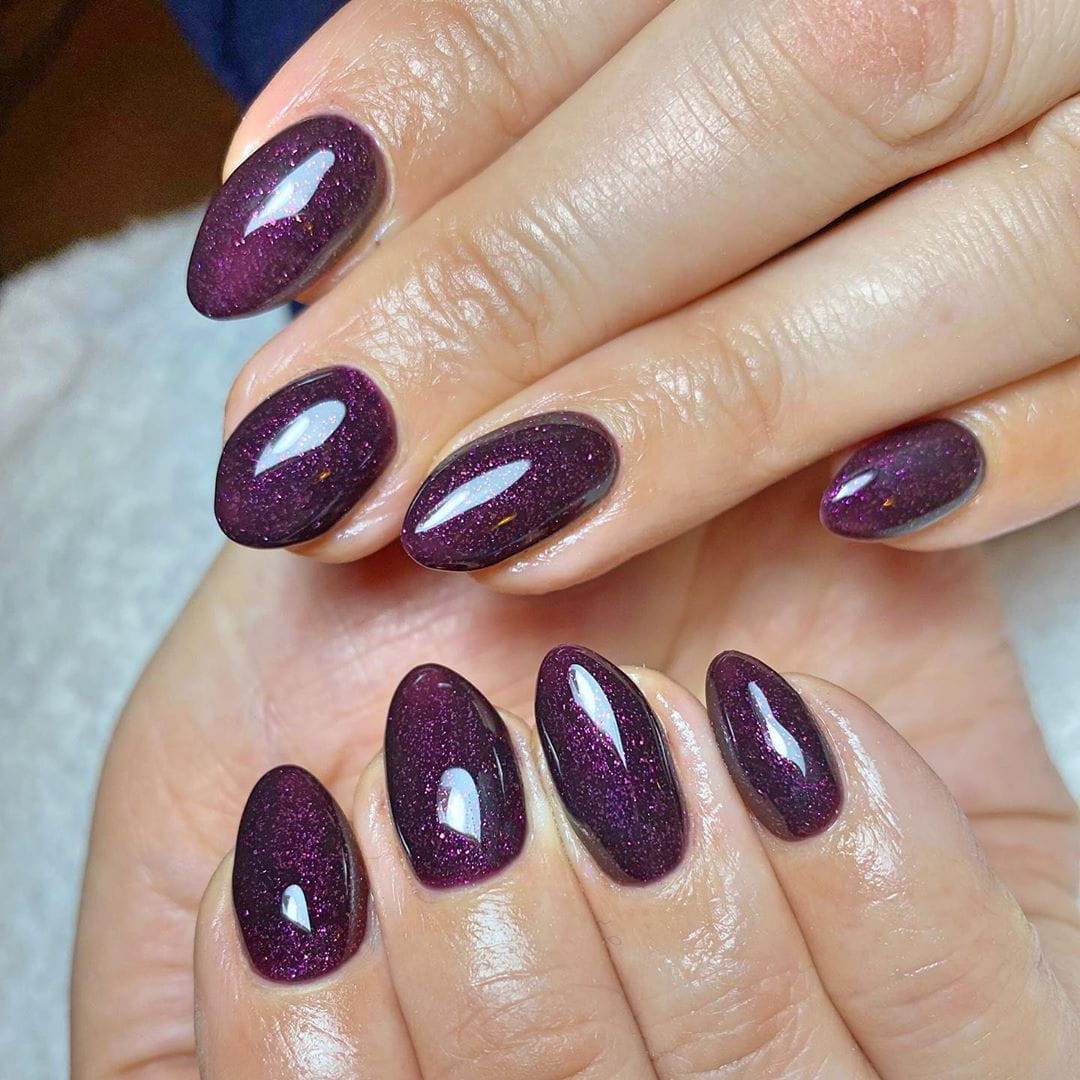 50 Sultry Burgundy Nail Ideas to Bring out Your Inner Sexy images 31