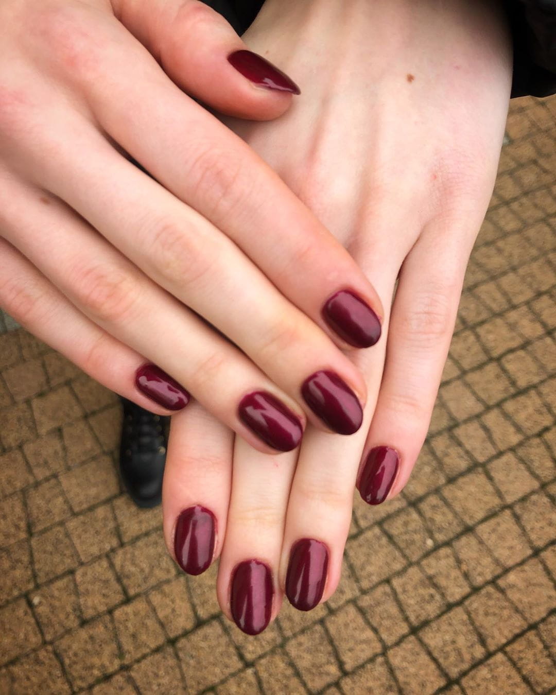 50 Sultry Burgundy Nail Ideas to Bring out Your Inner Sexy images 33