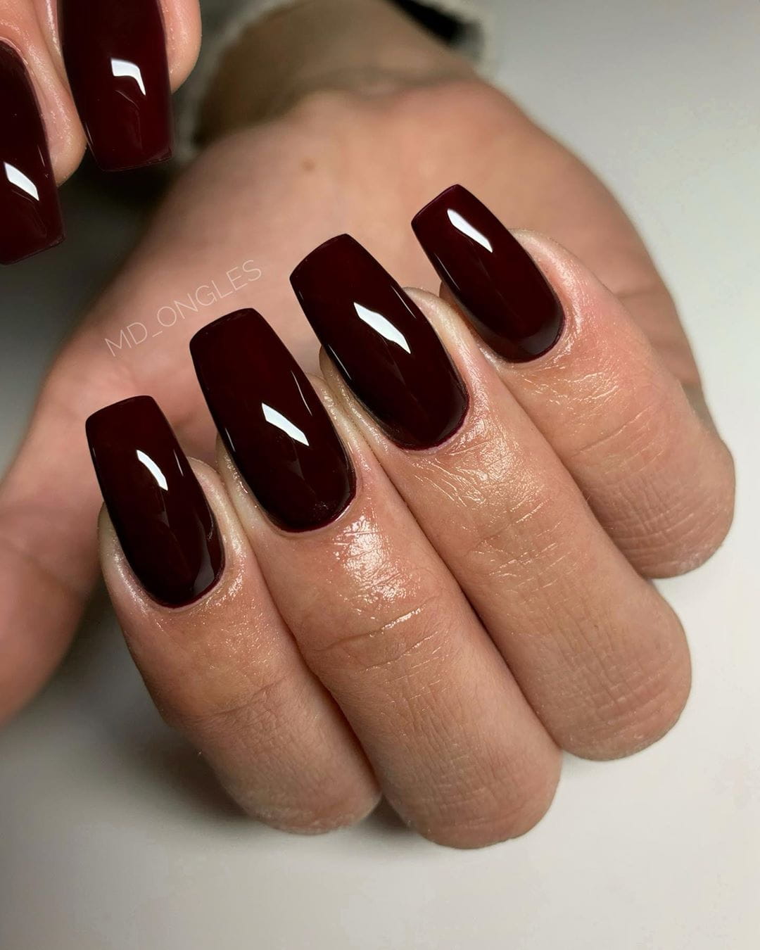 50 Sultry Burgundy Nail Ideas to Bring out Your Inner Sexy images 37