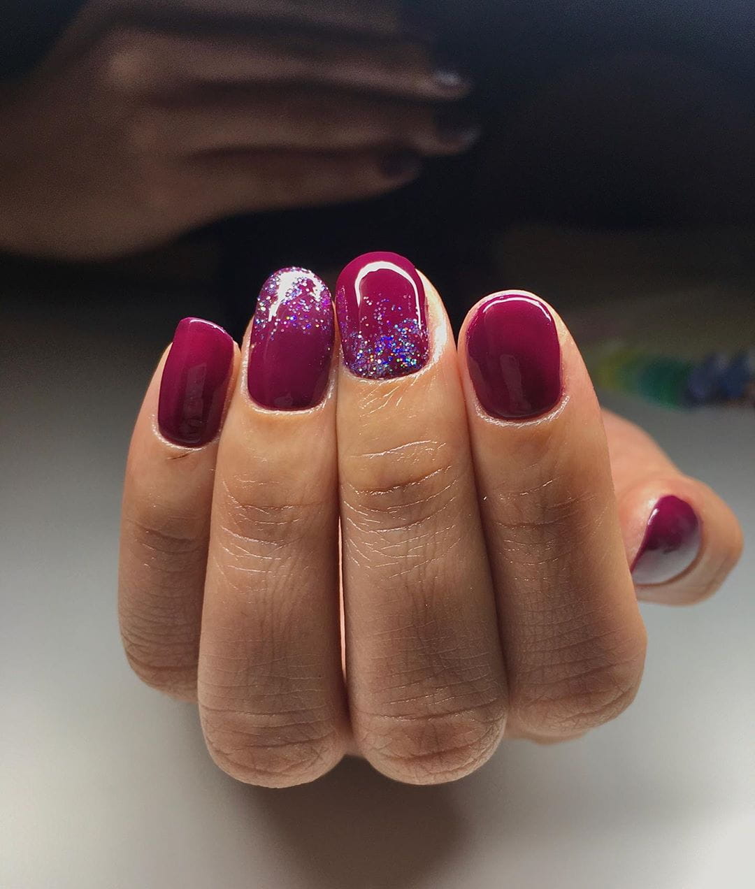 50 Sultry Burgundy Nail Ideas to Bring out Your Inner Sexy images 50