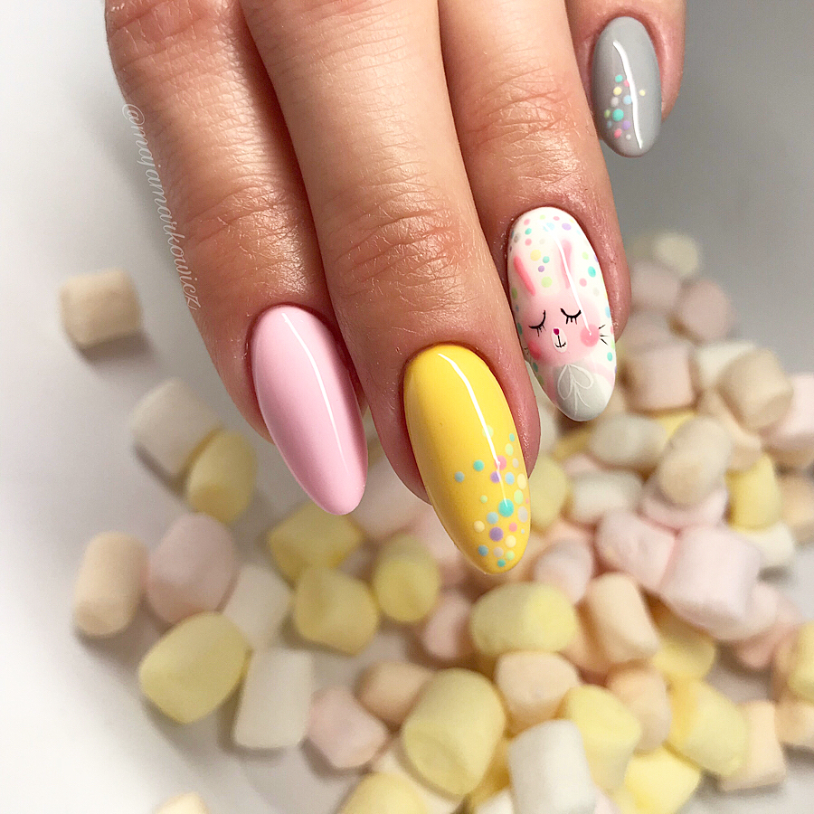 120 Beautiful Spring Nail Art Designs 2020 images 3