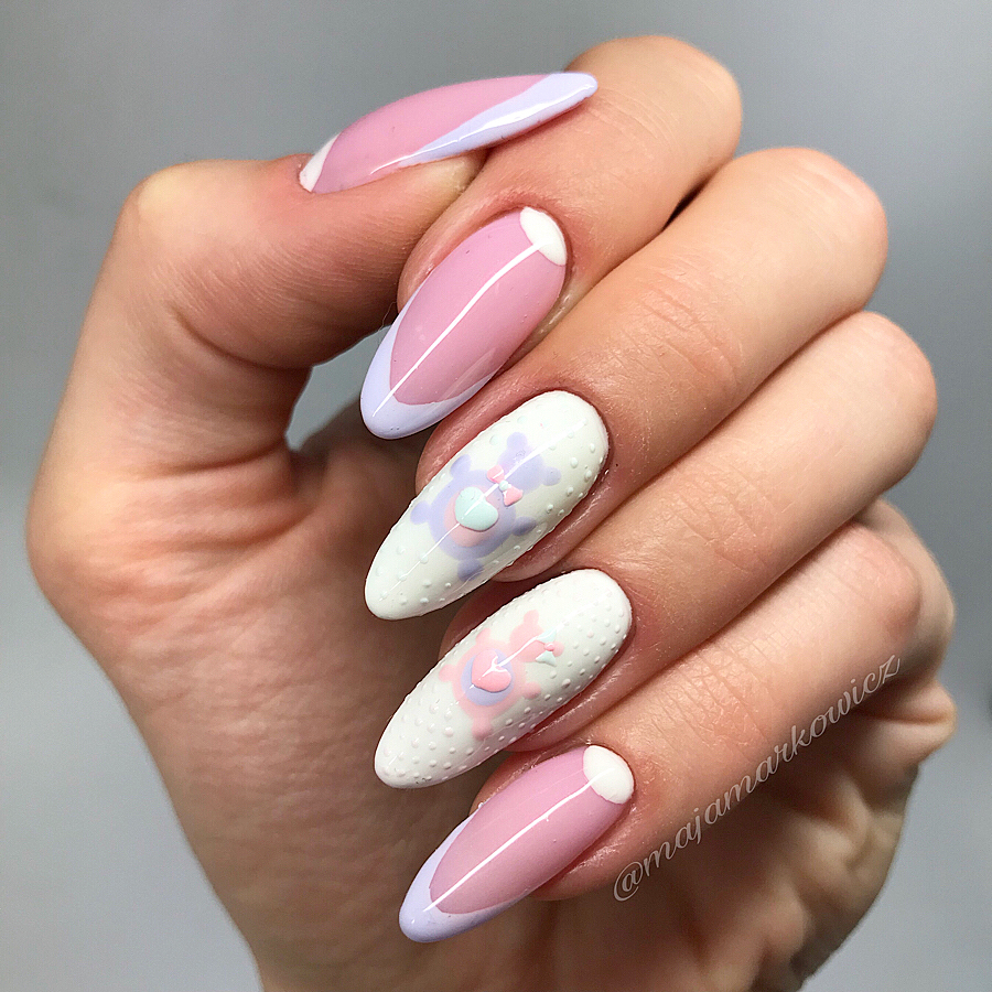 120 Beautiful Spring Nail Art Designs 2020 images 4