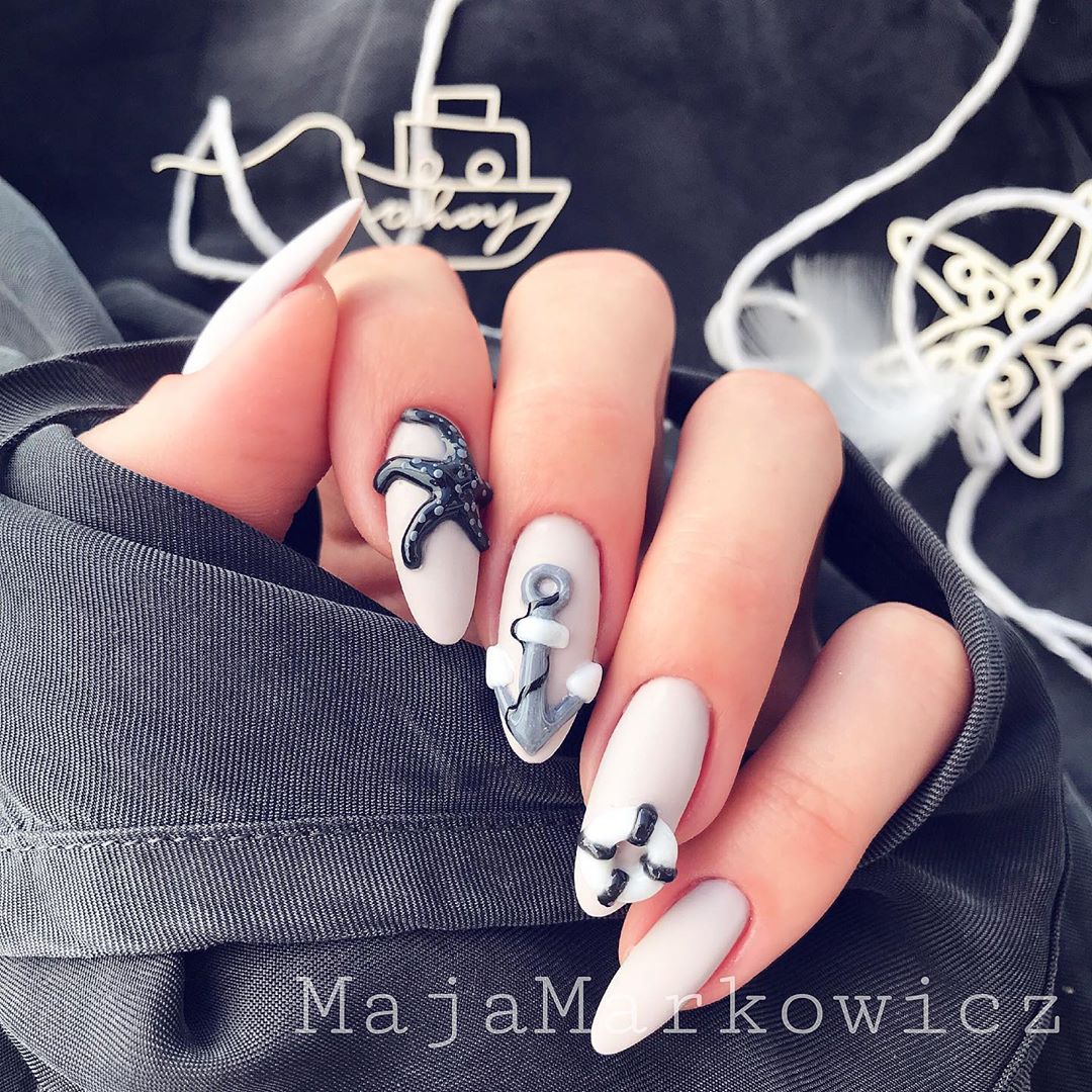 120 Beautiful Spring Nail Art Designs 2020 images 35