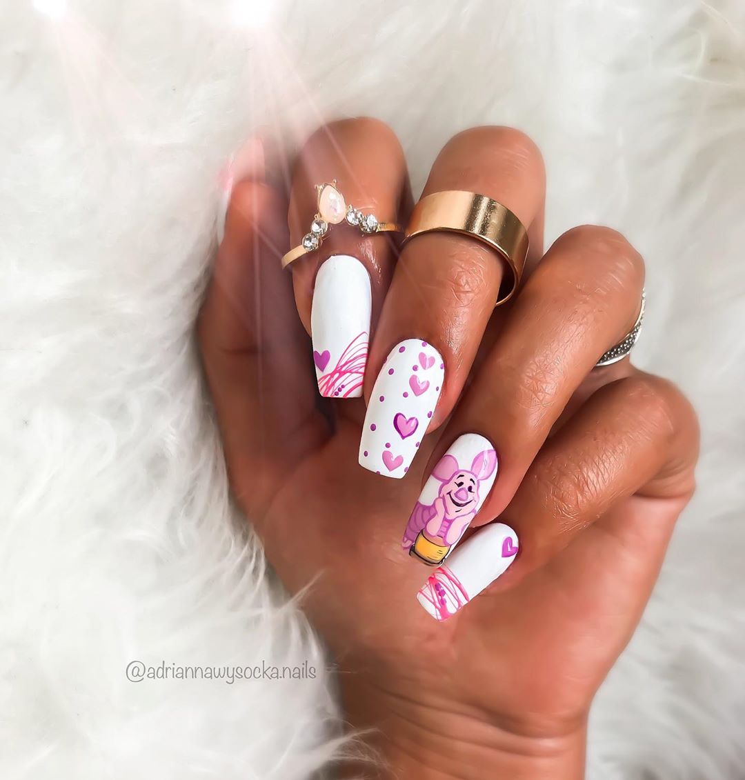 120 Beautiful Spring Nail Art Designs 2020 images 49