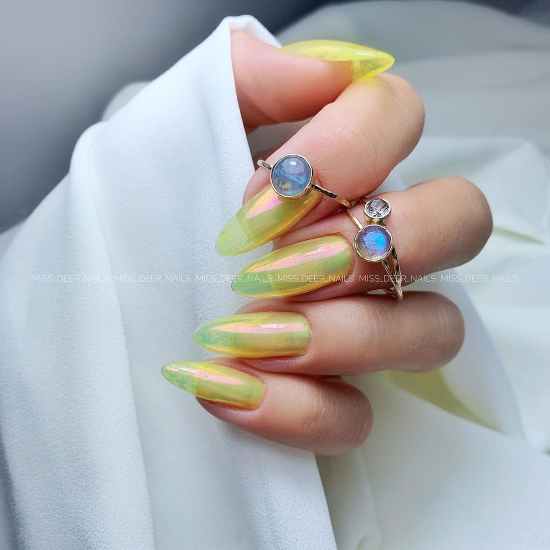 120 Beautiful Spring Nail Art Designs 2020 images 72