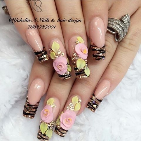 60+ Exquisite 3D Nail Art Ideas To Mesmerize Anyone images 27