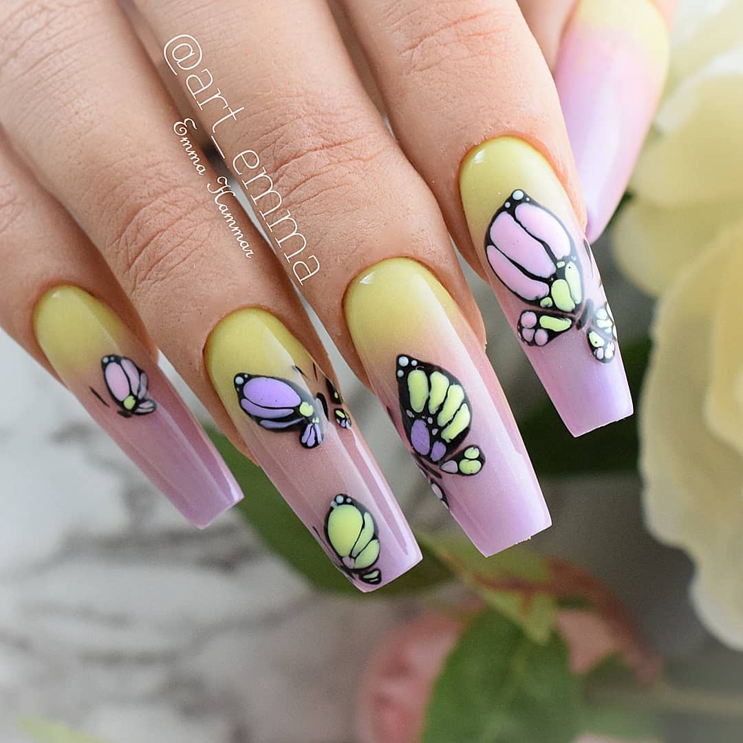 60+ Easy And Fun Summer-Inspired Nail Designs To Copy At Home images 11