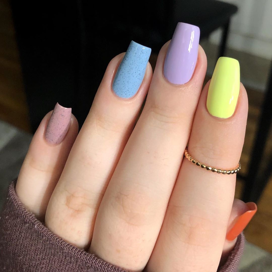 60+ Easy And Fun Summer-Inspired Nail Designs To Copy At Home images 7