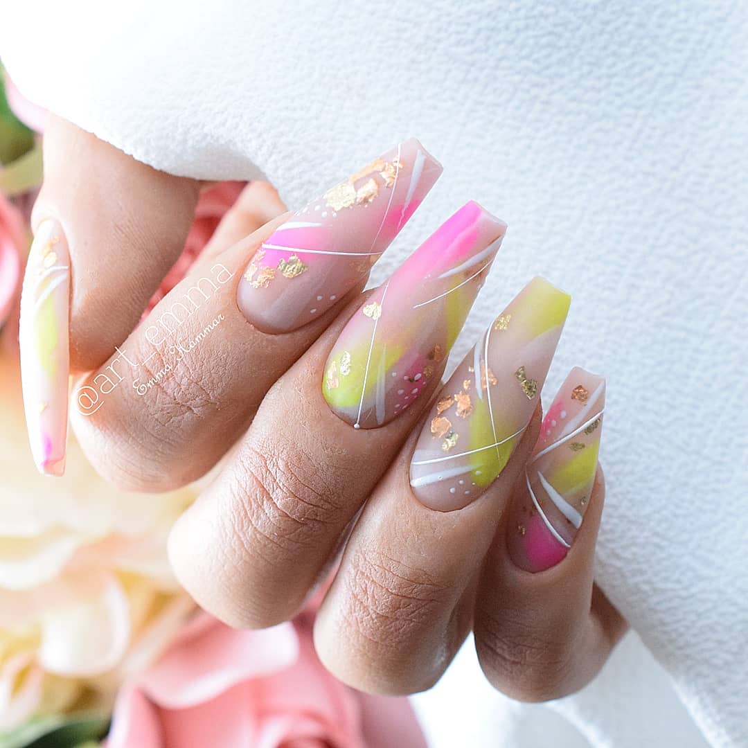 60+ Easy And Fun Summer-Inspired Nail Designs To Copy At Home images 13